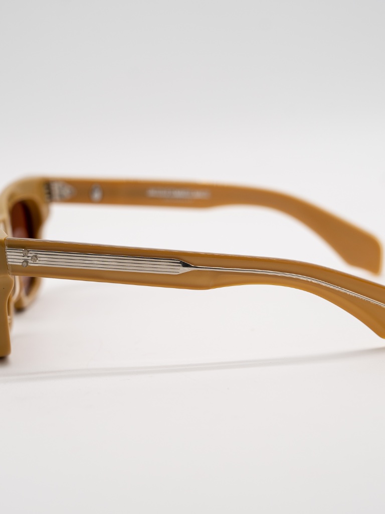 Jacques Marie Mage Dealan Sunglasses Square Tan Beige Brown 50 20 Jmmde10r — image 4 of 8